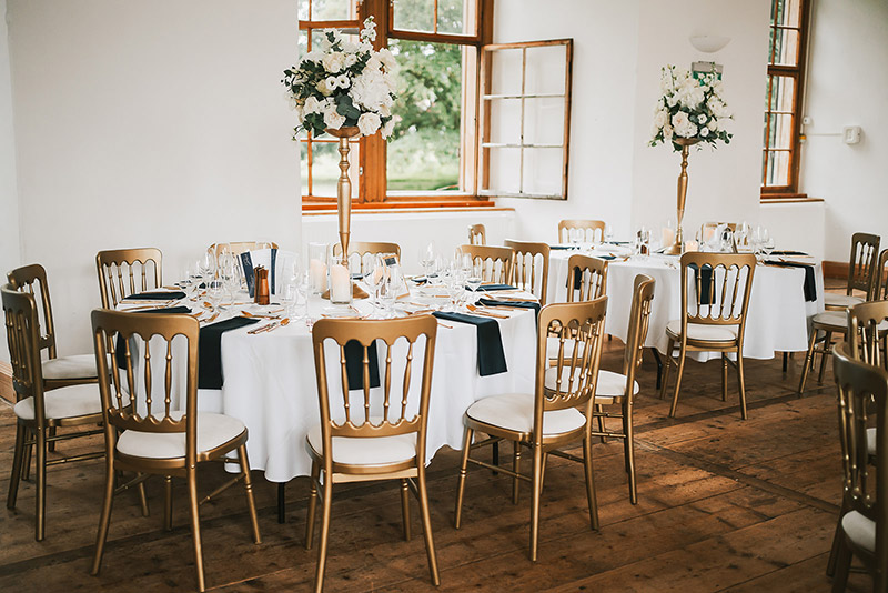 Tischdekoration der Hochzeit Tischdekoration der Hochzeit